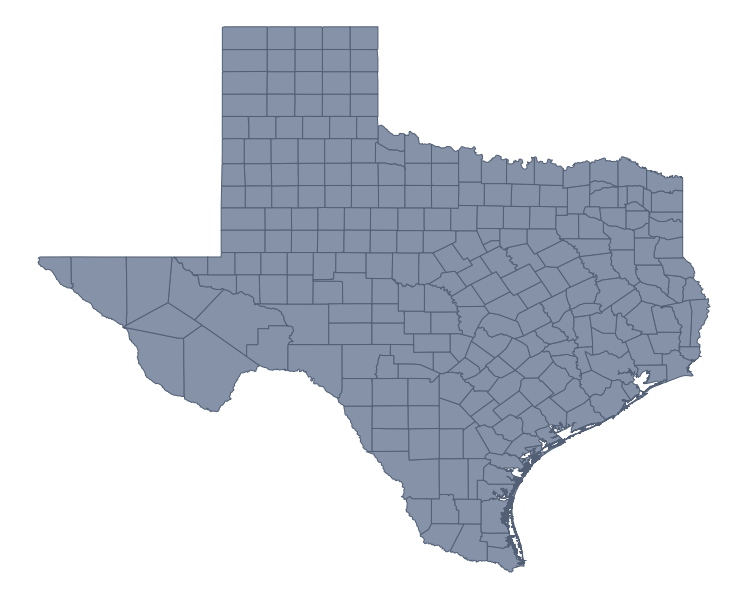 Texas Coverage Map